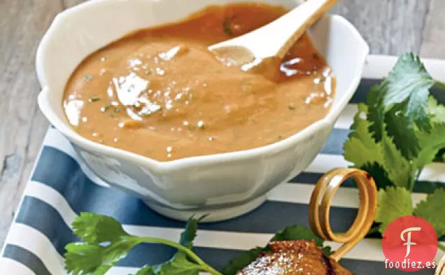 Salsa Tailandesa de Coco y Maní