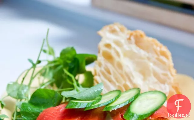 Sándwich de Desayuno con Cruasanes