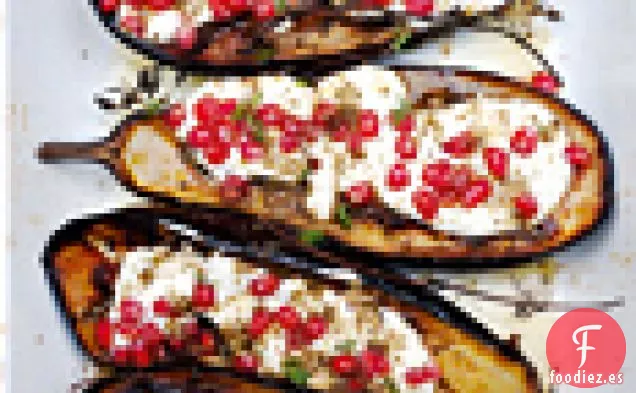 Berenjena con Salsa de Suero de Mantequilla