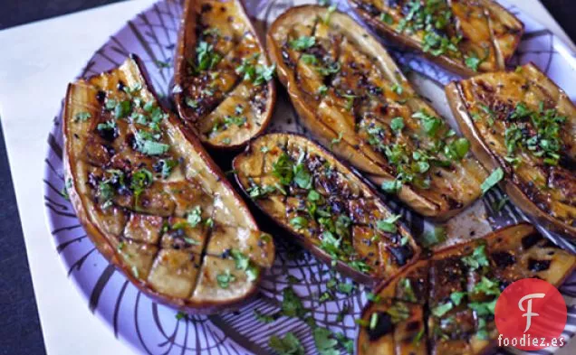 Berenjena al Horno con Miso
