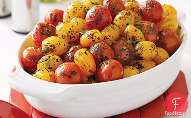 Tomates Cherry Asados con Hierbas