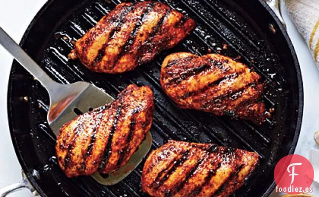 Pollo A La Parrilla Frotado con Especias