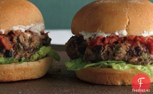 Hamburguesas de Frijoles Negros