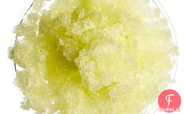 Granizado de Agua de Rosas Melosa