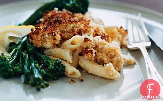Pasta y Pollo Gratinado