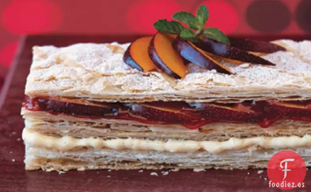 Napoleón de Ciruela Fresca