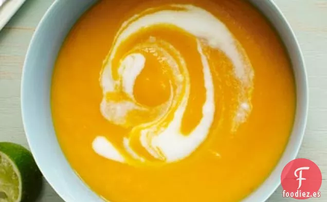 Sopa de Jengibre y Zanahoria