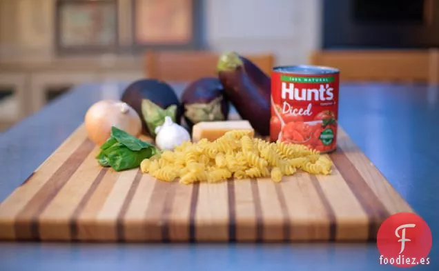 Pasta Con Berenjena