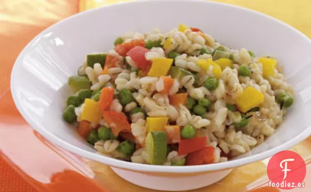 Risotto de Cebada Primavera