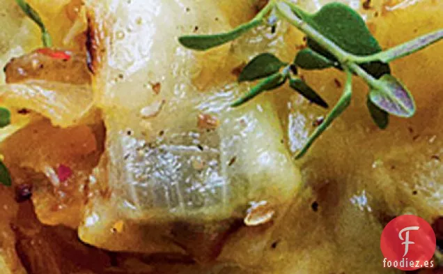 Manzanas Caramelizadas y Cebollas
