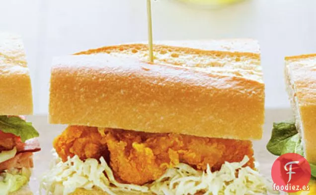 Sándwiches de Pollo y Miel