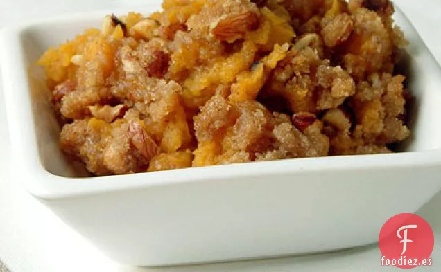 Batatas Batidas con Cobertura de Avellanas