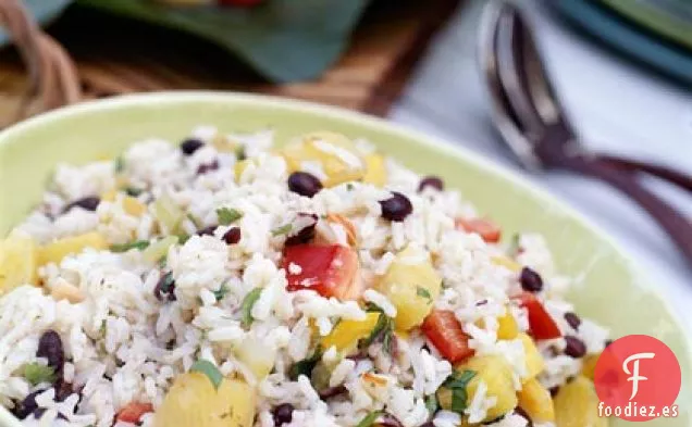 Arroz Calipso y Frijoles