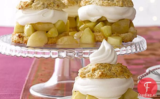Tortitas de Pera y Manzana