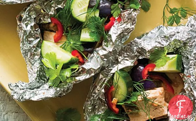 Paquetes de Tofu y Berenjena para Vagabundos