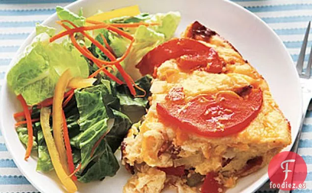 Budín de Pan Salado con Queso