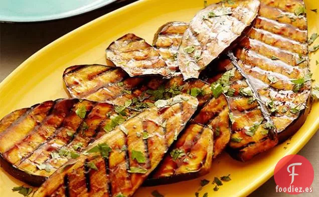 Berenjena Glaseada de Hoisin Picante