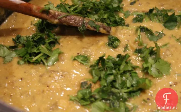 Fiesta de Otoño / Dhal de Berenjena Ahumada