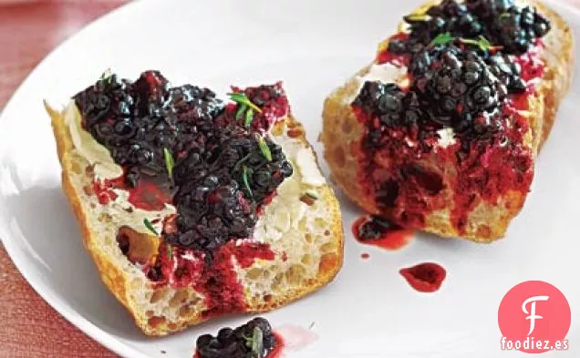 Ensalada de Tomillo con Zarzamora