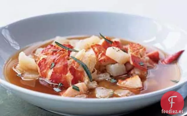 Sopa de langosta