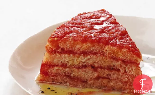 Pudín de Verano con Tomate