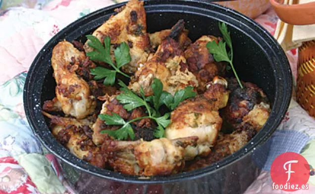 Pollo Frito con Suero de Mantequilla