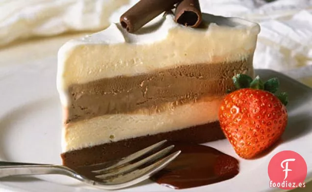 Pastel de Brownie de Chocolate Congelado