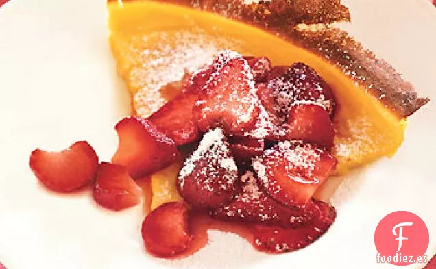 Tortitas Infladas con Fresas