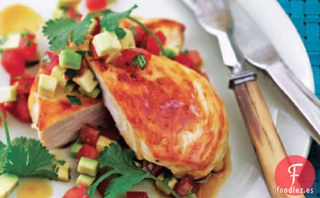 Pechuga de Pollo con Salsa