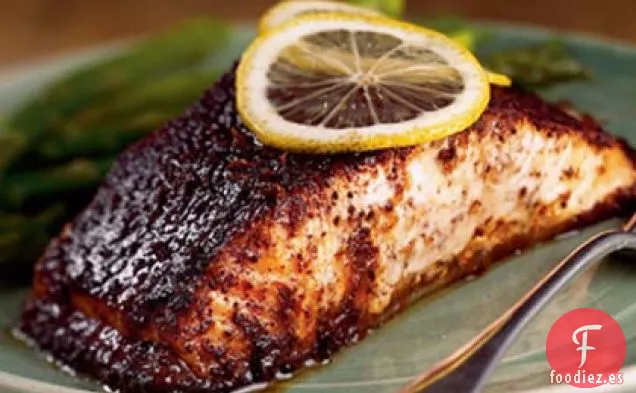 Salmón Asado a la Barbacoa