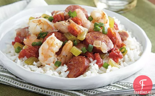 Jambalaya de Salchichas