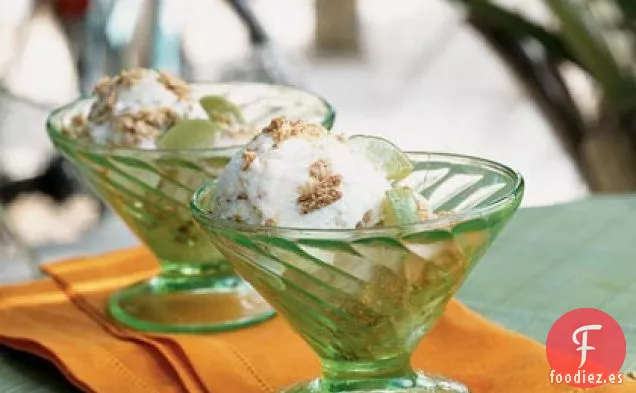 Helado de Tarta de Lima