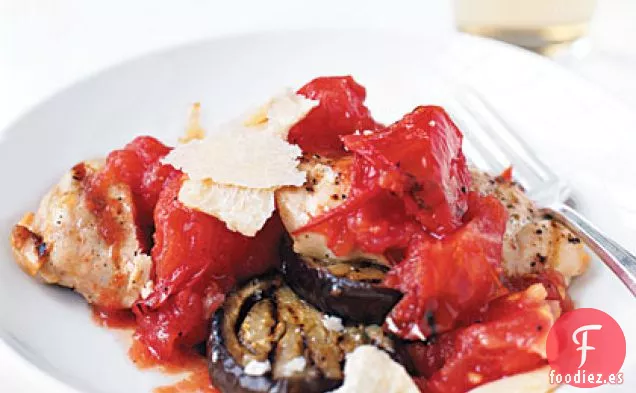 Pollo a la Parrilla a la Parmesano