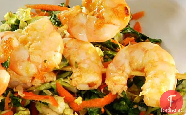 Ensalada de Camarones con Sésamo