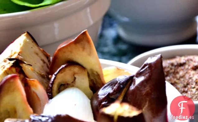 Patatas Fritas de Berenjena de Coco y Limón