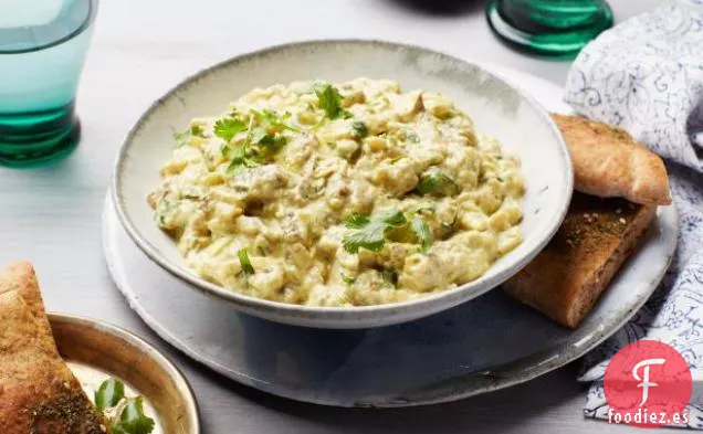 Ensalada de Berenjena Asada (Baingan Bharta)