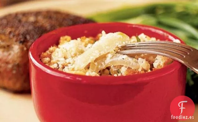 Gratinados de Hinojo Asado y Ricotta con Estragón
