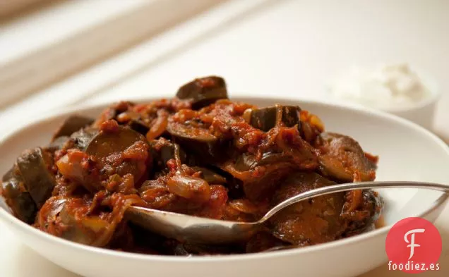 Curry De Berenjena Y Tomate De Purnima Garg