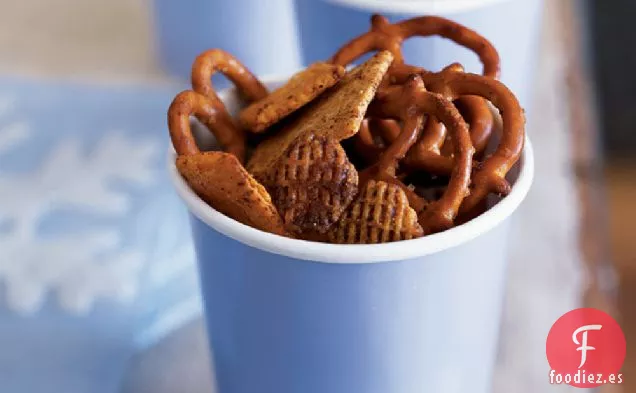 Mezcla de Bocadillos Crujientes y Picantes