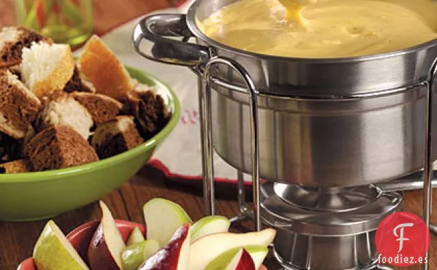 Fondue de Queso Cheddar