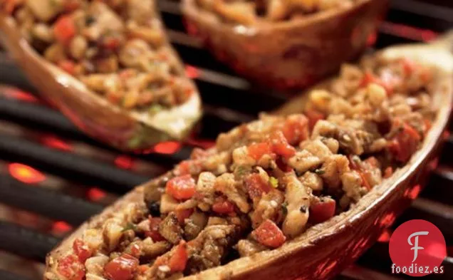 Berenjena Rellena a la Parrilla de Gianna