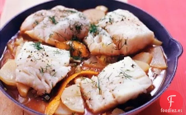 Bacalao Con Hinojo Y Patatas