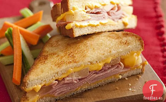Sándwiches de Queso A la Parrilla Hawaianos