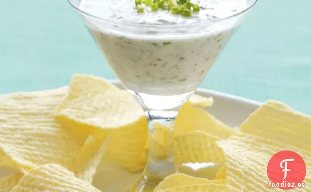 Salsa de Yogur con Ajo y Hierbas