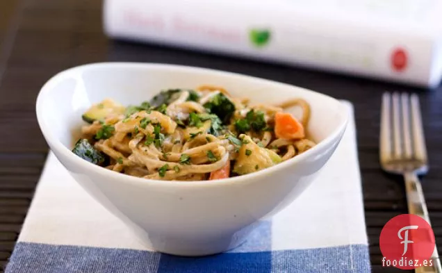 Fideos Con Salteado De Verduras Picantes