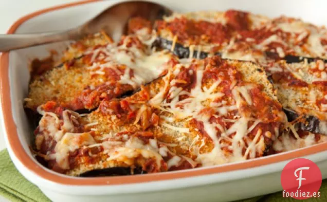 Parmesano de Berenjena al Horno Fácil