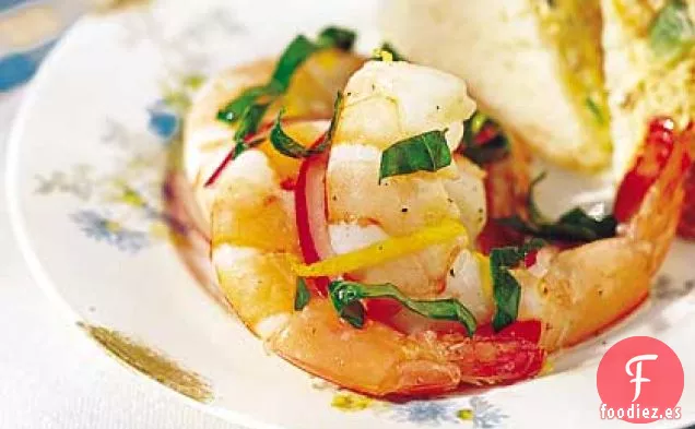 Camarones en escabeche