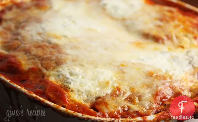Parmesano de Berenjena Más Ligero
