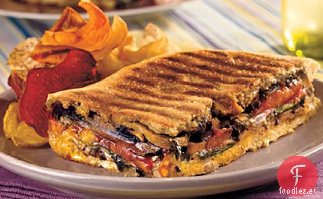 Panini de Portobello Marinado