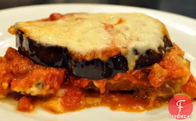 Berenjena Marinara Hornear